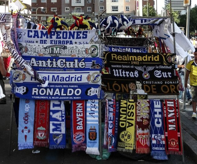 most popular European soccer clubs
